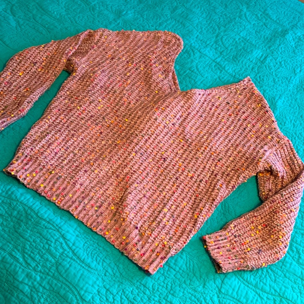 Main Strip Twist Sweater